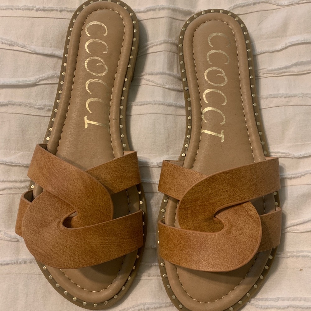 Tan Sandals